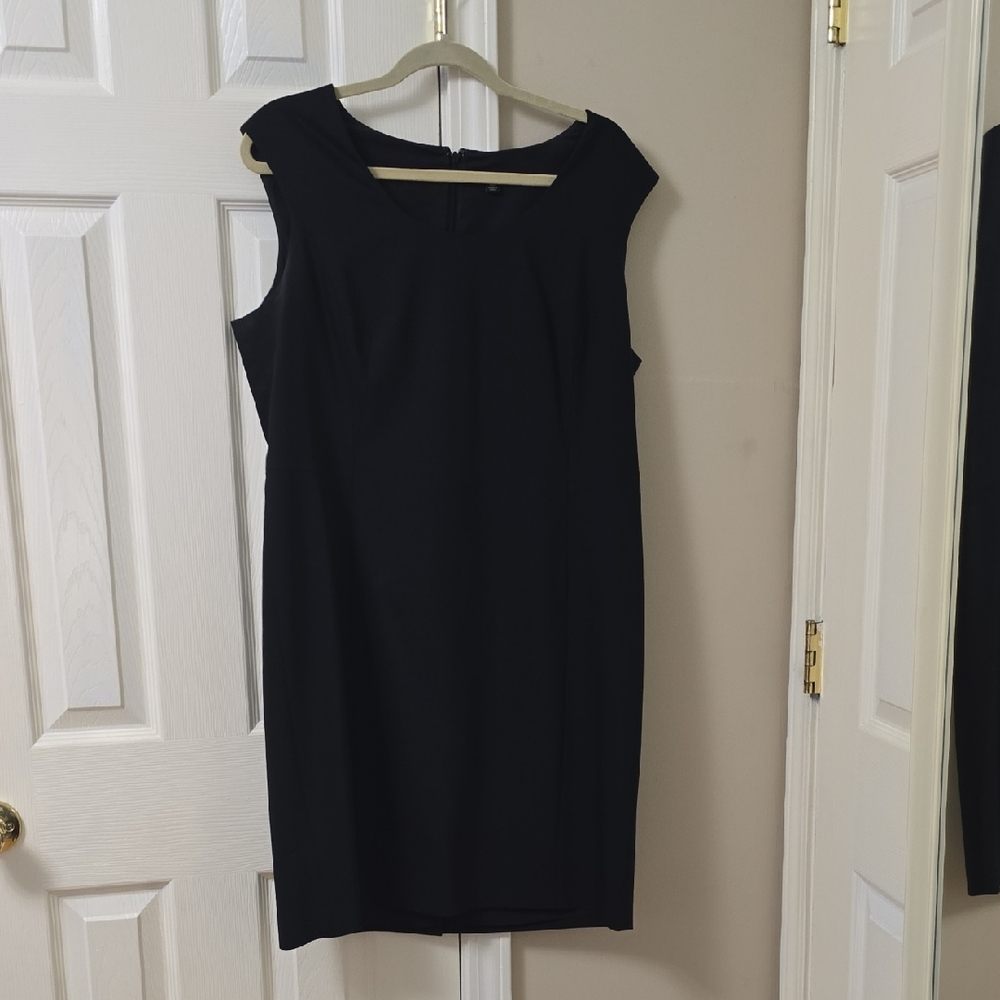Ann Taylor Elegant Black Mini Dress